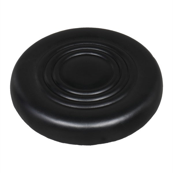 Black 360° Swivel Rolling Stool with Adjustable Height for Salon & Spa