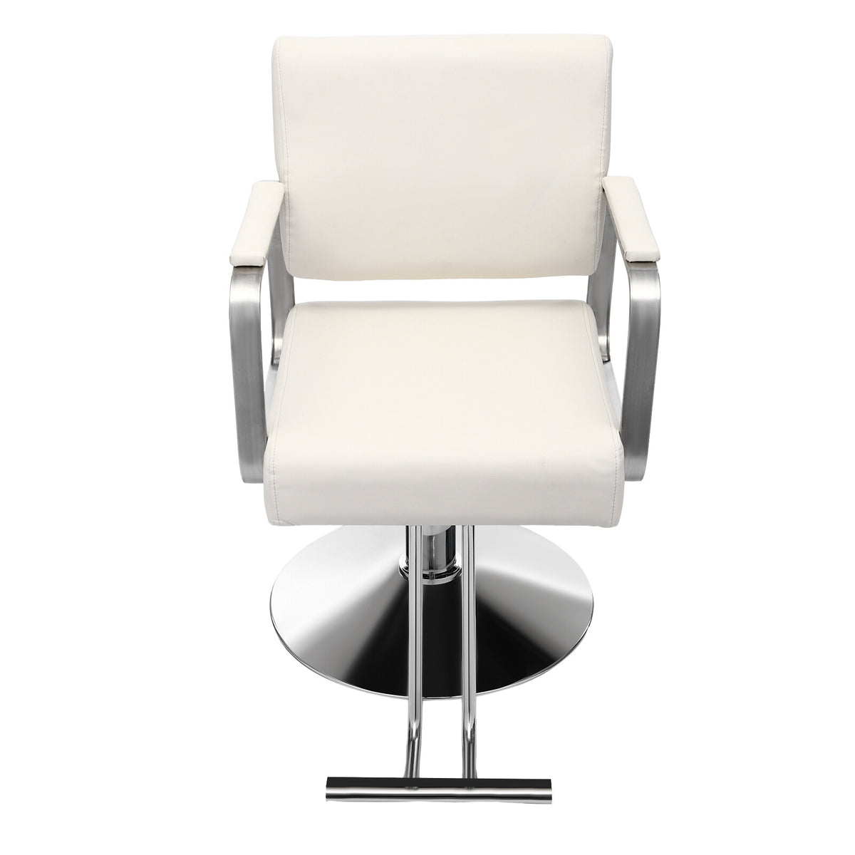 Heavy Duty Hydraulic Salon Chair with 360° Rotatable Seat - Adjustable & Sturdy