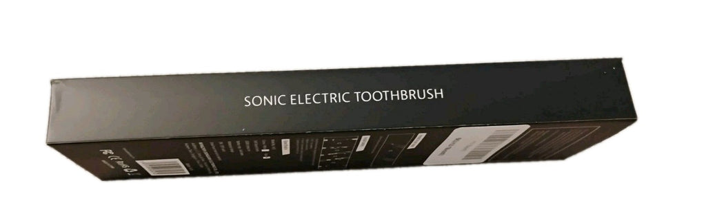 Electric Toothbrush with Travel Case & 2 Replacement Heads - Sonic & Compact