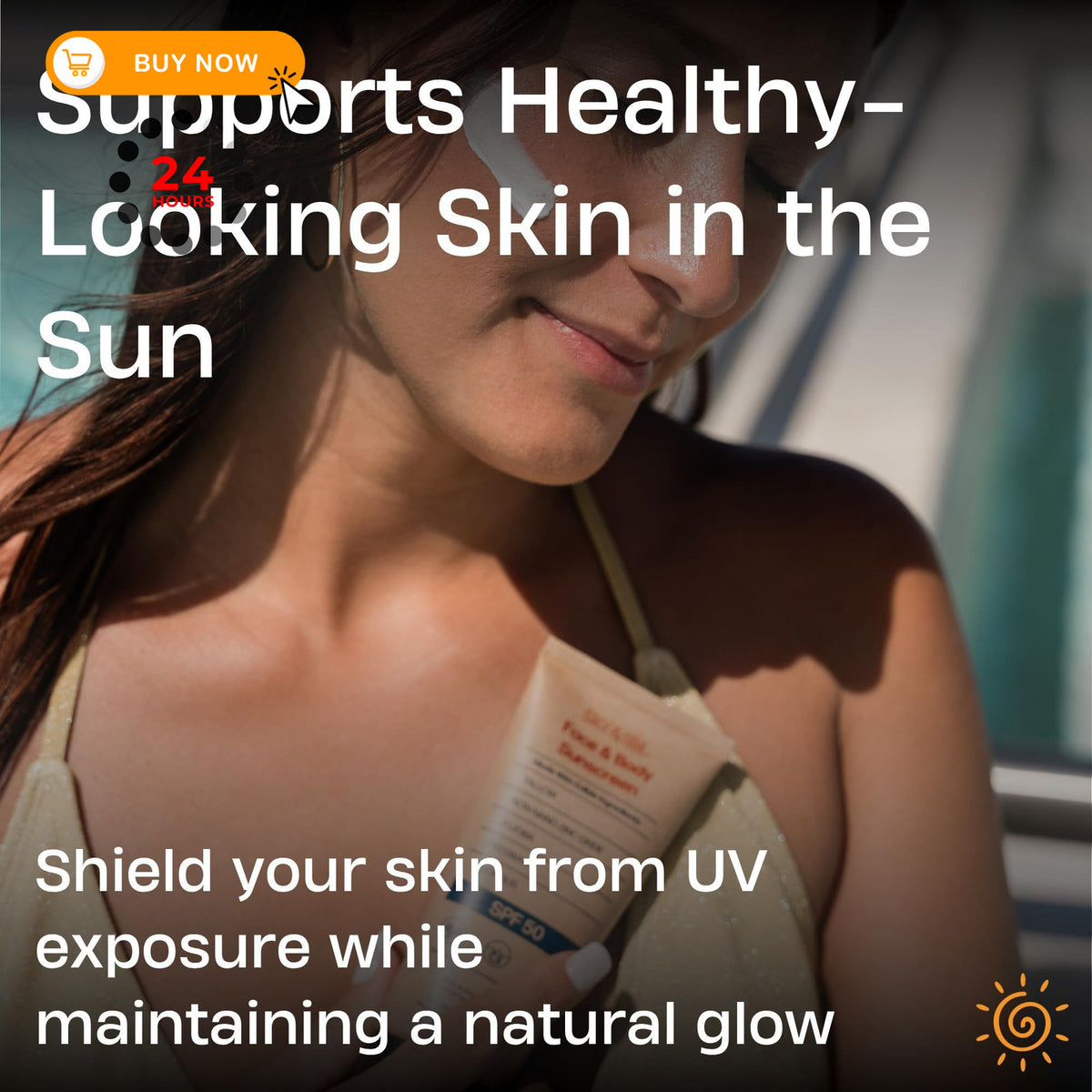 Mineral Sunscreen SPF 30 - Non-Greasy, Reef-Safe, Water-Resistant, 3 fl oz