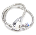 Salon Hair Sink Replacement Bowl with Chrome Sprayer Hose - Hairdressing Unit Part