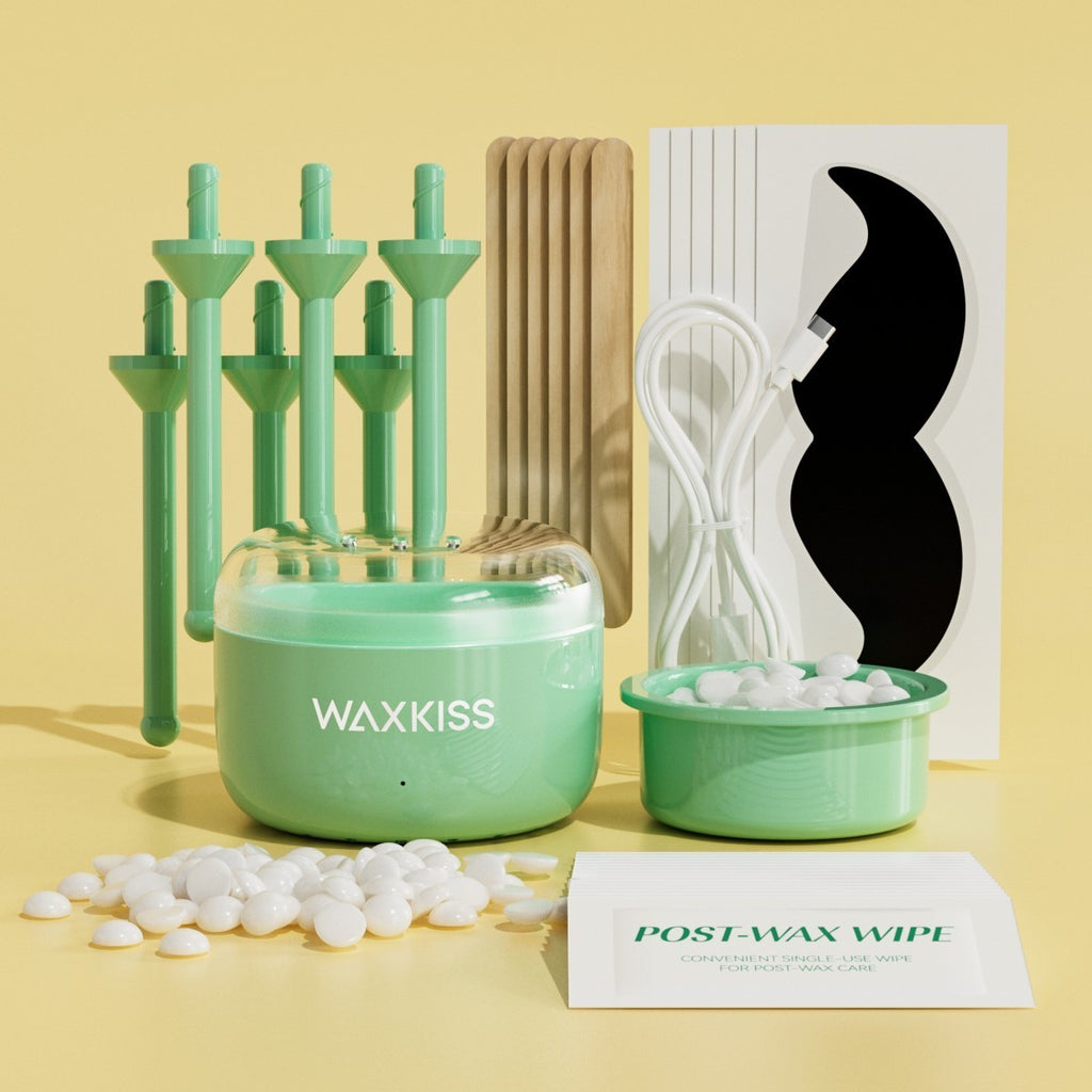 Portable Nose and Ear Wax Removal Kit with Wax Warmer and Accessories