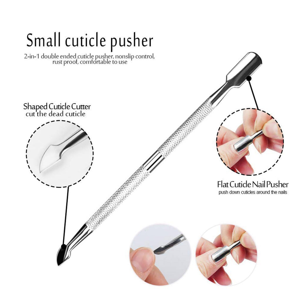 7-Piece Nail Clipper and Cuticle Care Set - Manicure Pedicure Tools