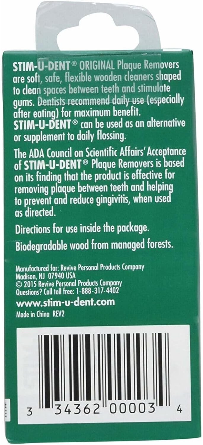 Plaque Removers 12 Packs of 25 Mint Flavored Dental Picks - Gum & Teeth Care