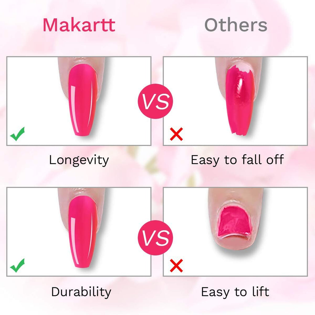 Pink Nail Extension Gel Kit - Long-Lasting Poly Nail Art Set for Beginners