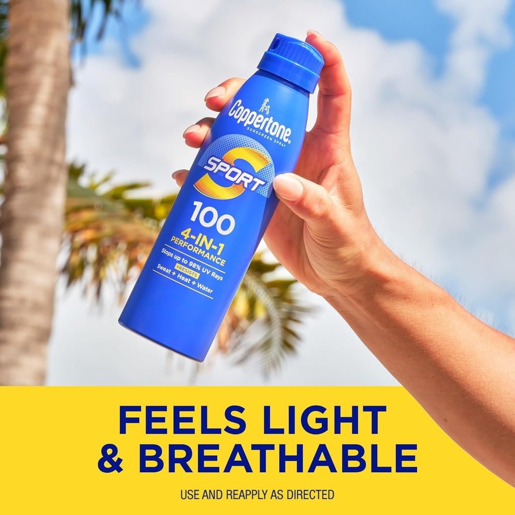 Broad Spectrum SPF 100 Sunscreen Spray - Water-Resistant, 5.5 oz