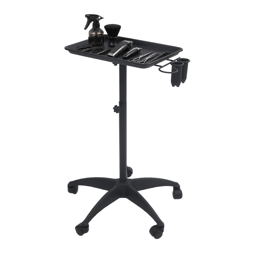 Professional Salon Hair Trolley with Adjustable Height & Large Tray
