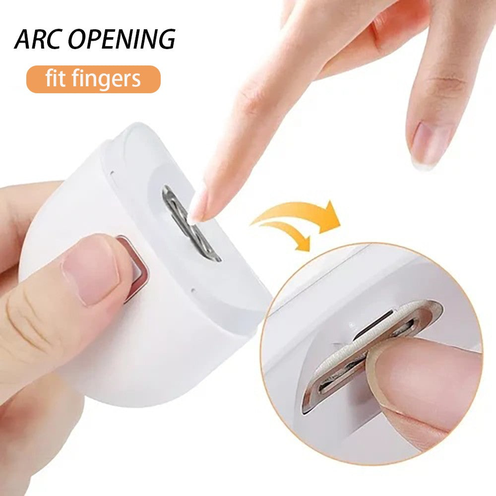 Electric Nail Clipper for Thick Nails - Safe, Rechargeable Trimmer for All Ages