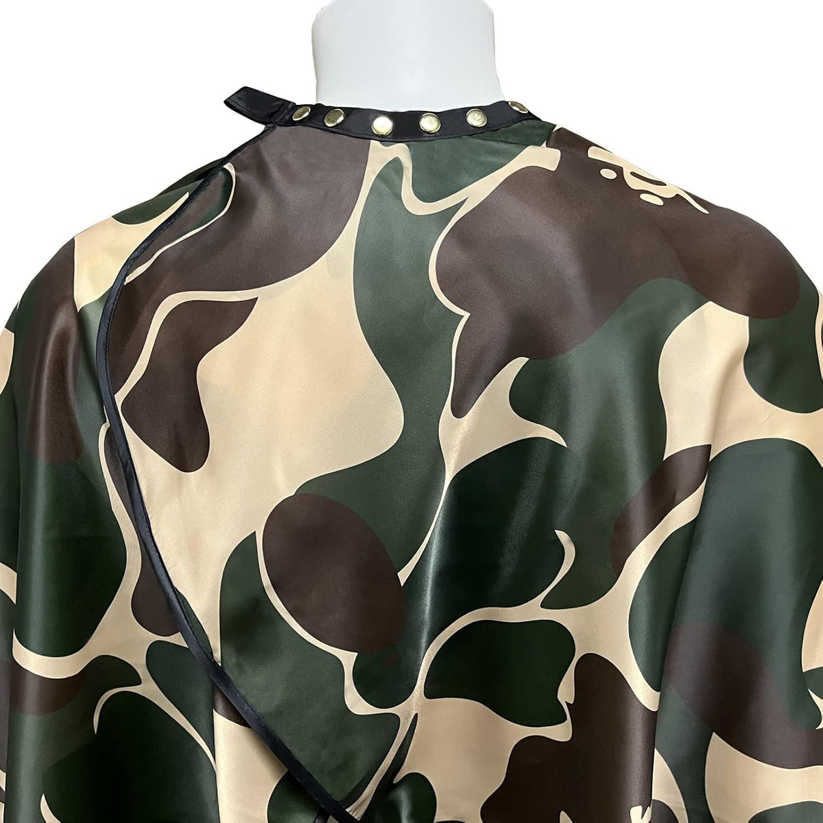 Professional Waterproof Hair Cutting Cape for Men with Snaps - Salon Barber Cape