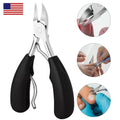 Heavy Duty Stainless Steel Toenail Clippers for Thick Nails - Professional Nail Care