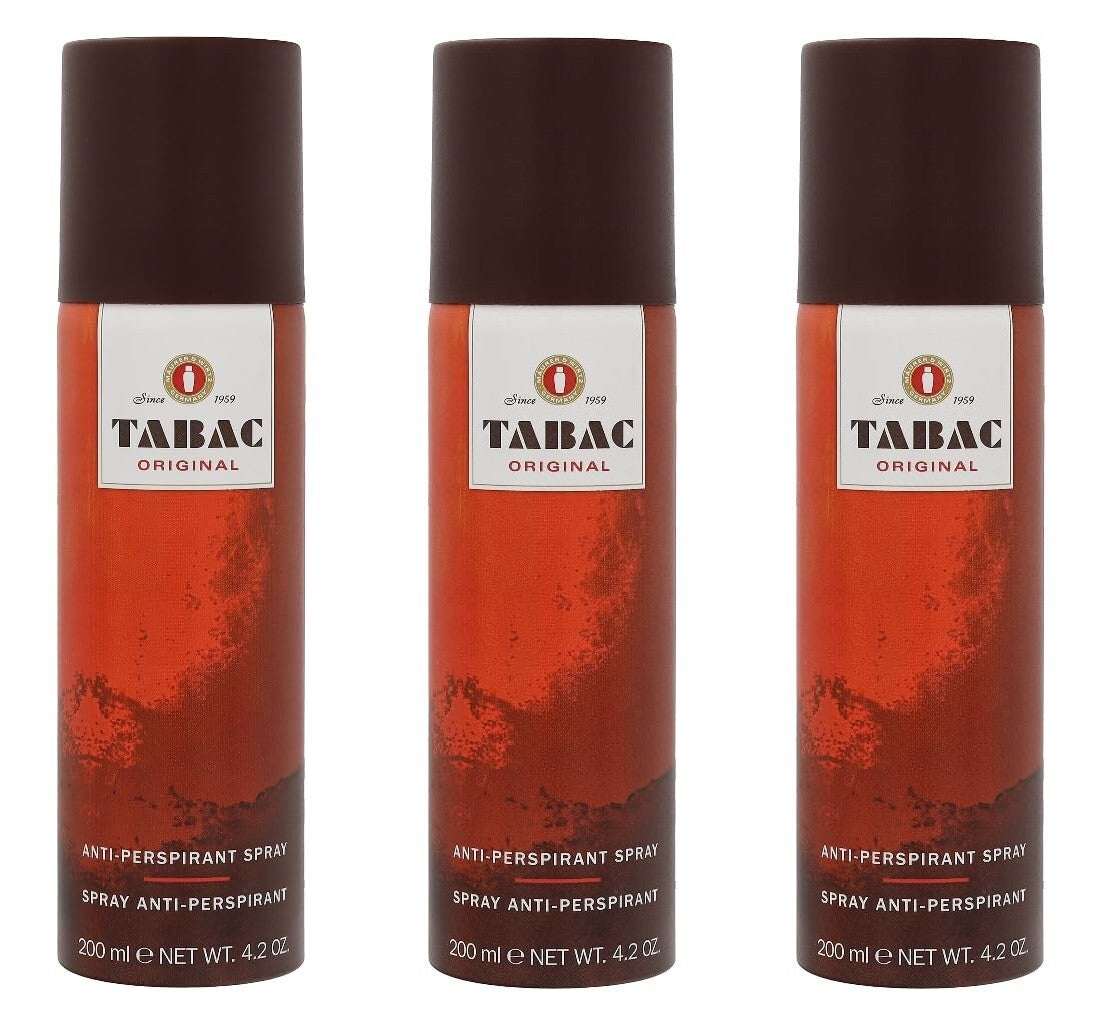 Men's Anti-Perspirant Spray Pack of 3 - 4.2 oz Deodorant for Men