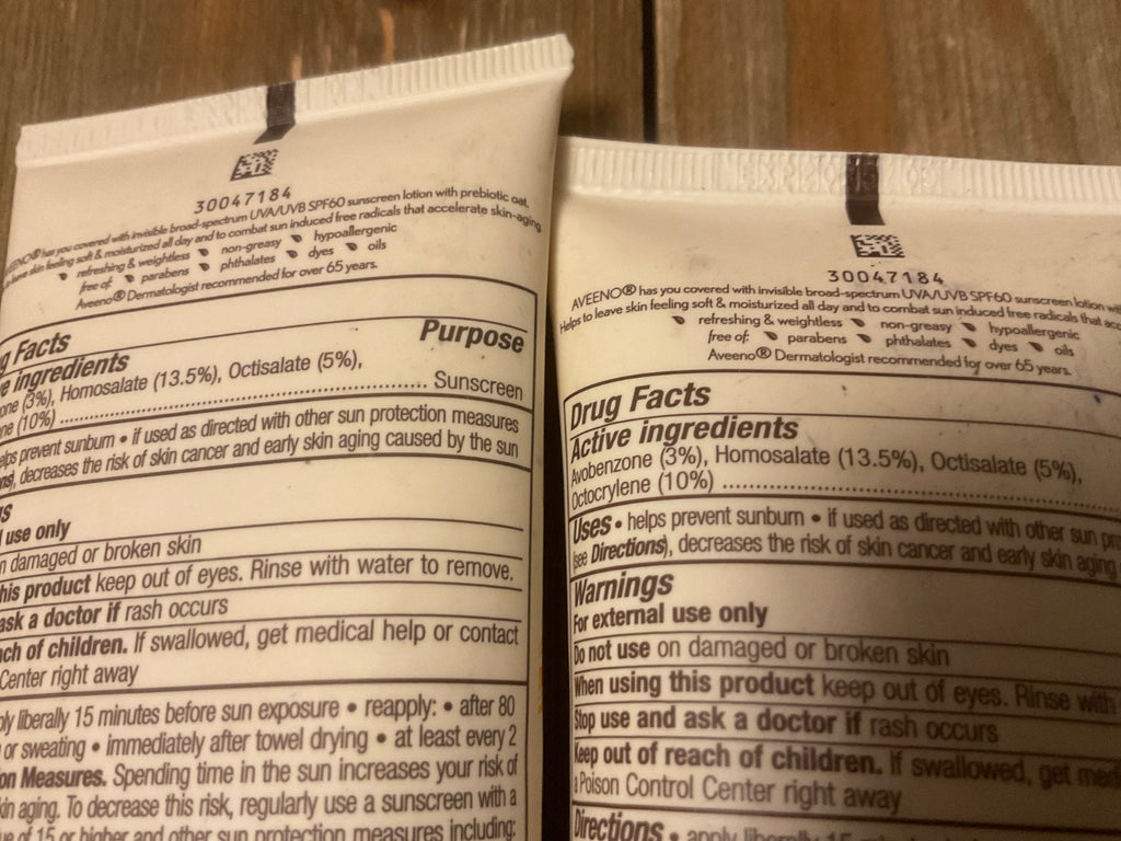 Body Sunscreen Lotion SPF 60 - Pack of 2 Moisturizing Sun Protection