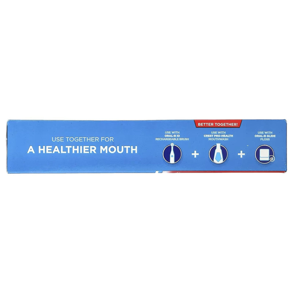 Crest Cool Mint Gel Toothpaste 8.2 Oz Pack of 4 - Enamel Strengthening & Fresh Breath