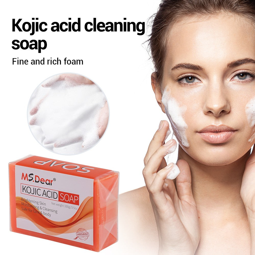 Acid Soap Dark Skin Whitening Lightening Face & Body 100g - Brightening & Cleansing