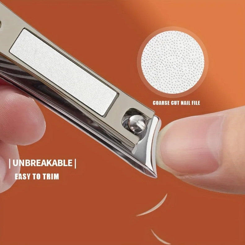 Professional Large Stainless Steel Nail Clippers Pedicure Tool - Manicure & Pedicure