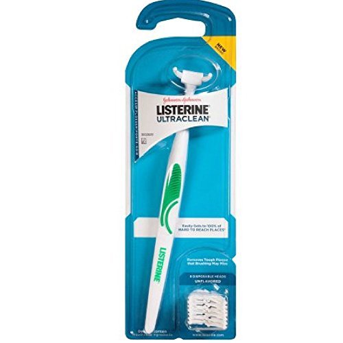 Power Flosser with 8 Disposable Heads - Oral Care Flossing Tool