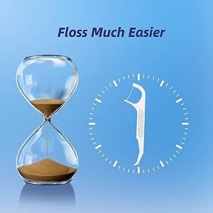 Orthodontic Floss Picks 100 Count for Braces - Easy Dental Cleaning