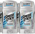 Speed Stick Power Unscented Anti-Perspirant Deodorant 3 Oz - 4 Pack