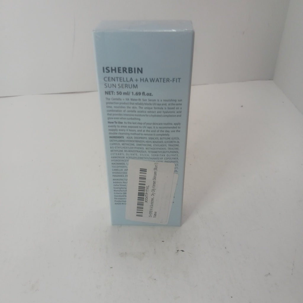Centella and Hyaluronic Acid Water-Fit Sun Serum SPF 50+ PA++++ 6/2030 Exp