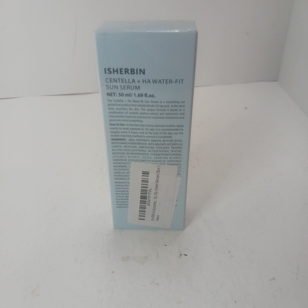 Centella and Hyaluronic Acid Water-Fit Sun Serum SPF 50+ PA++++ 6/2030 Exp