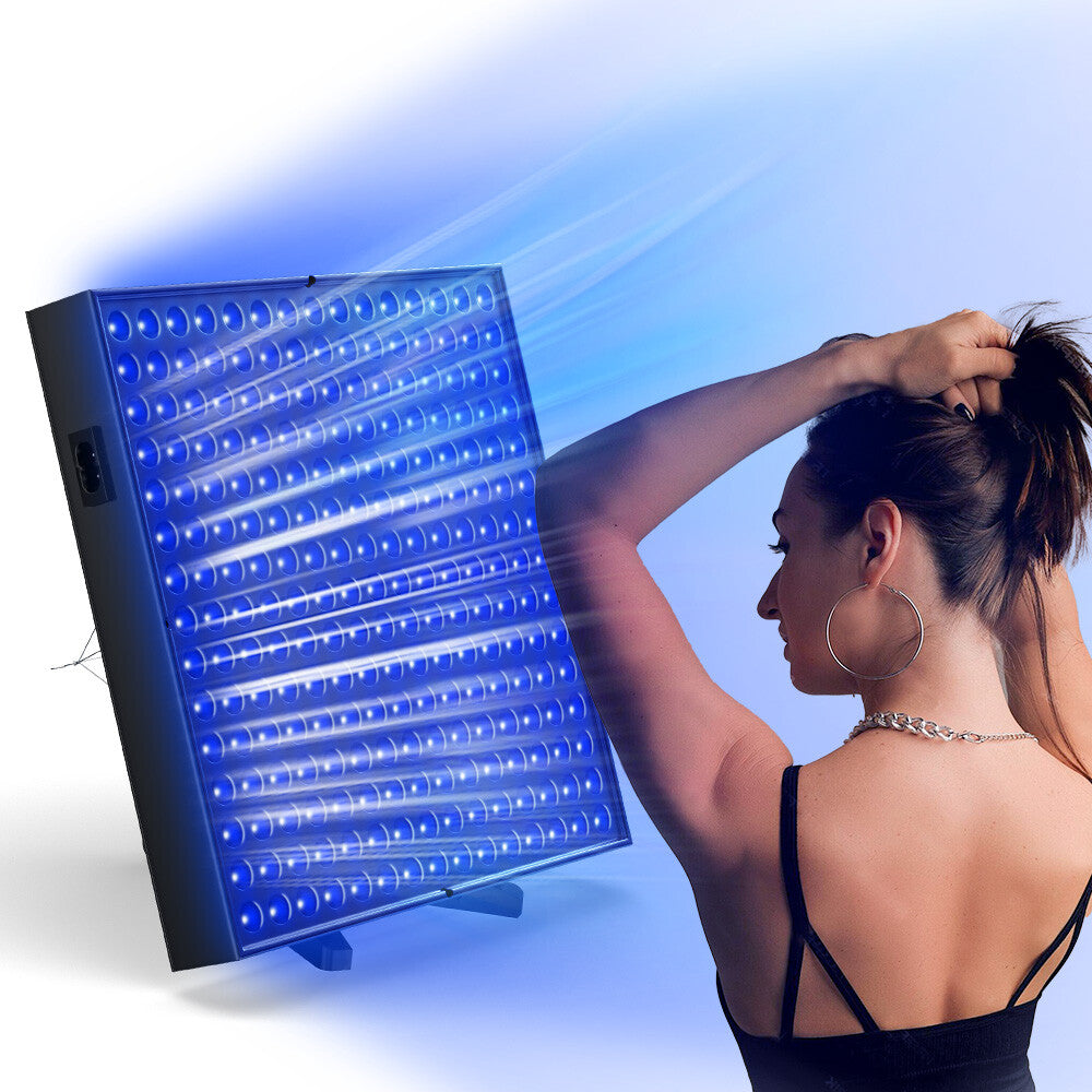 225 LED Home Tanning Lamp for Facial and Body Bronzing - Portable Solarium Light