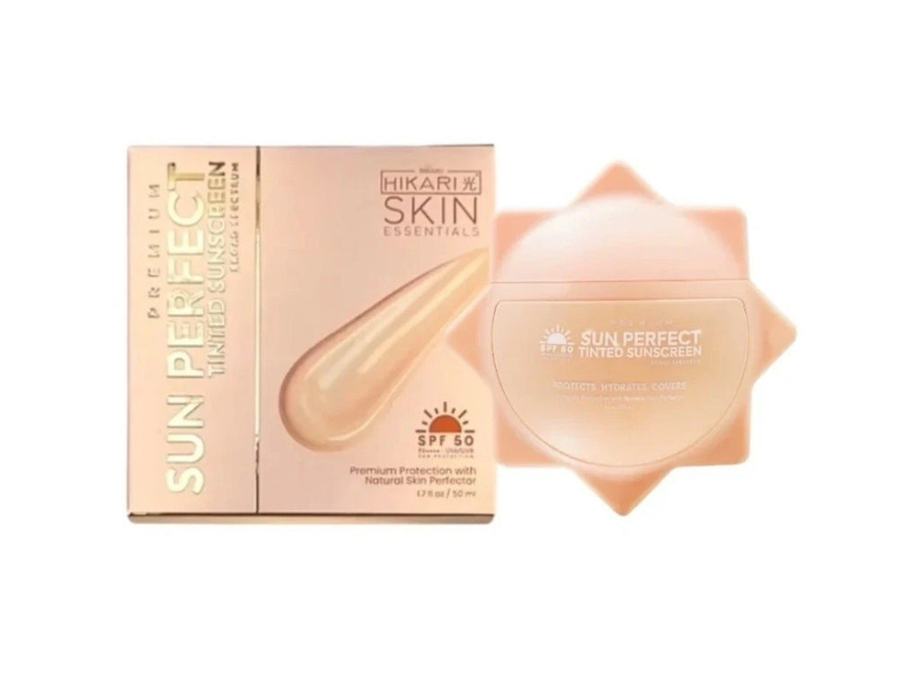 Hikari Skin Essentials SPF 50 Tinted Sunscreen with Skin-Loving Ingredients - 50ml