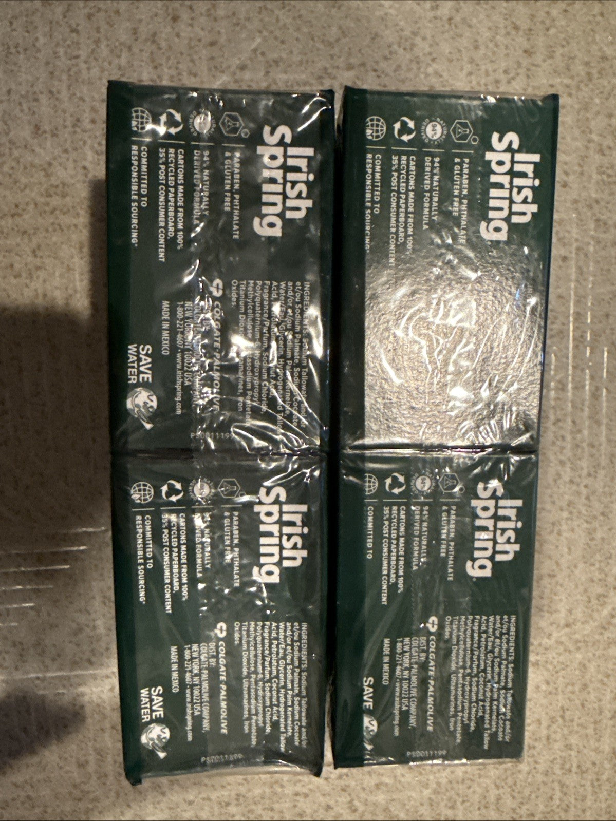 Irish Spring Moisture Blast Bar Soap 12 Pack - Classic Old Version