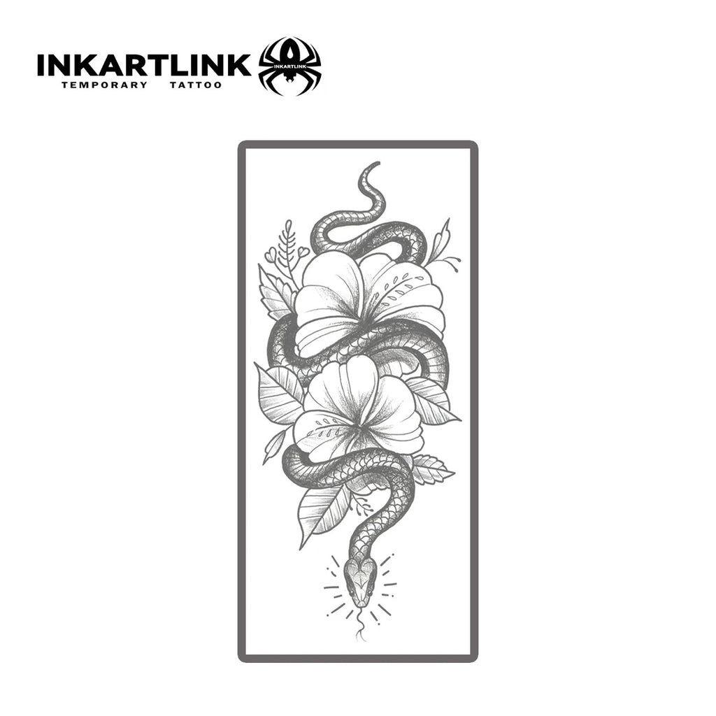 Waterproof Temporary Tattoo Sticker Lasts 15 Days - Semi-Permanent Body Art
