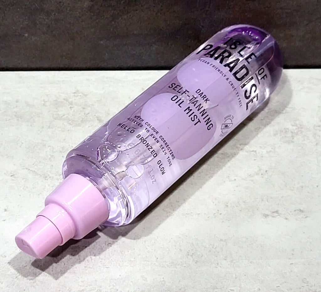 Dark Self Tanning Oil Mist - Full Size, No Lid, New Without Box