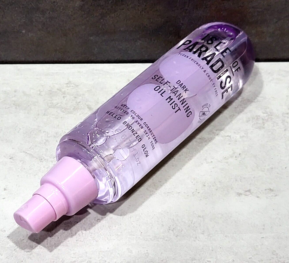 Dark Self Tanning Oil Mist - Full Size, No Lid, New Without Box
