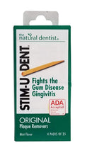 Plaque Removers Mint Flavored Toothpicks Pack of 4 - Oral Care Floss Picks