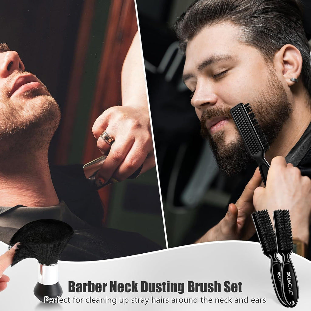 Barber Cape 10-in-1 Haircutting Kit with Neck Brush and Accessories