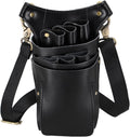 Leather Hairdresser Scissor Pouch Belt for Salon Barber Shears Organizer