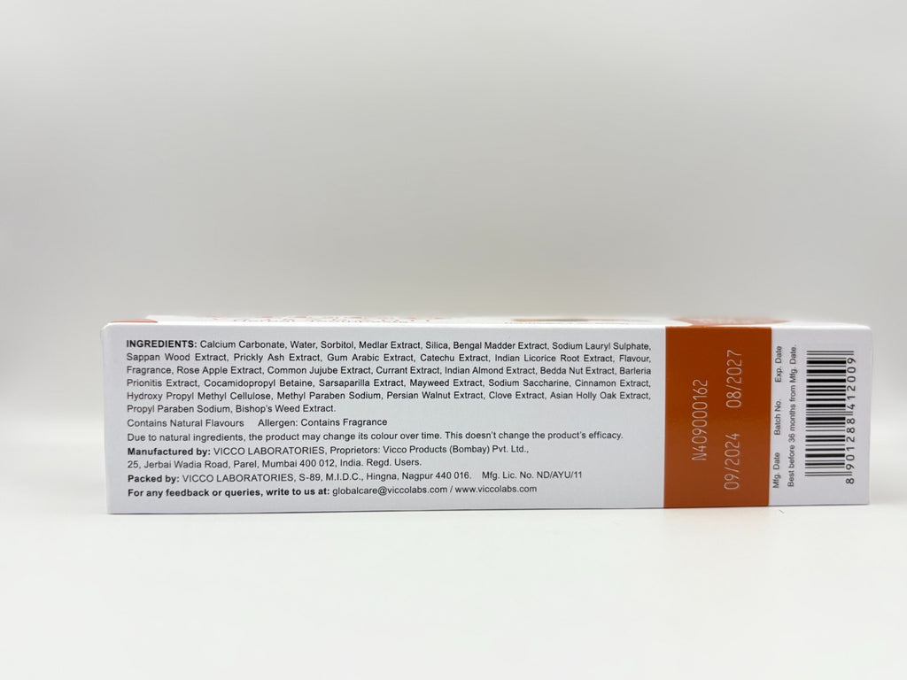 Herbal Ayurvedic Toothpaste for Gums and Teeth - 200g, 3-Pack