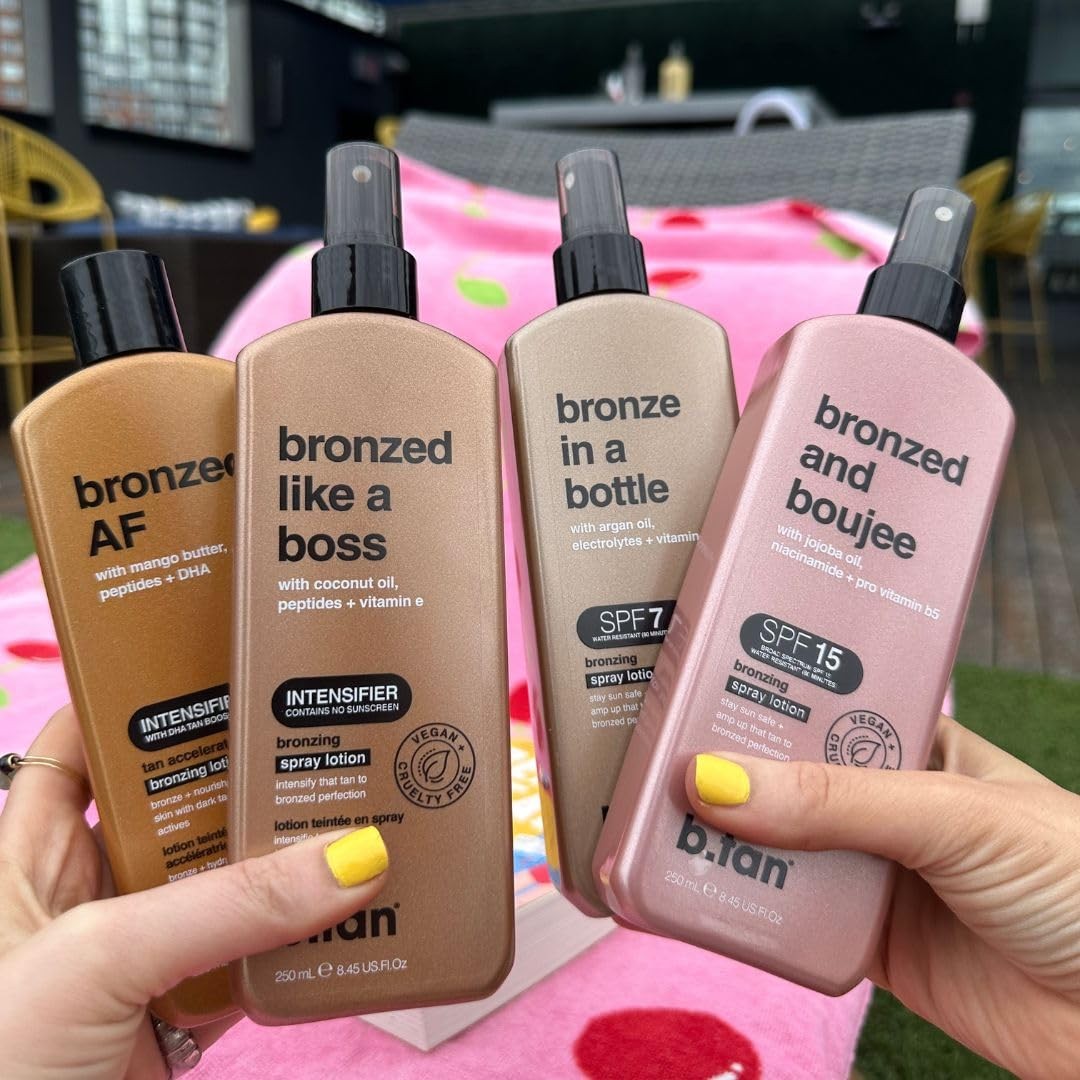 Bronzing Spray Lotion SPF 15 with Jojoba & Niacinamide - 8.45oz