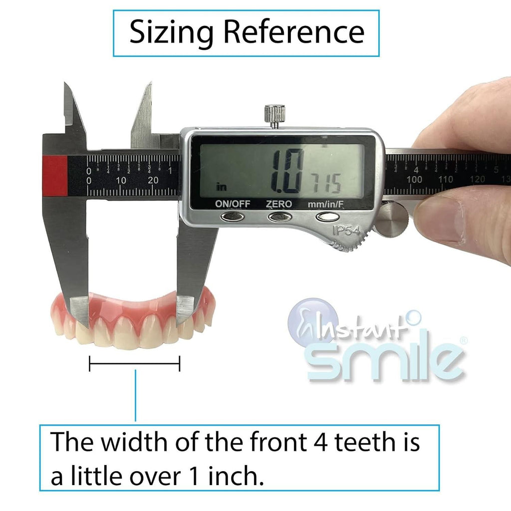 Comfort Fit Dental Veneers - Natural Shade, Reusable Snap-On Teeth