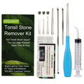 Tonsil Stone Remover Kit with Lighted Tips - Oral Irrigator for Bad Breath
