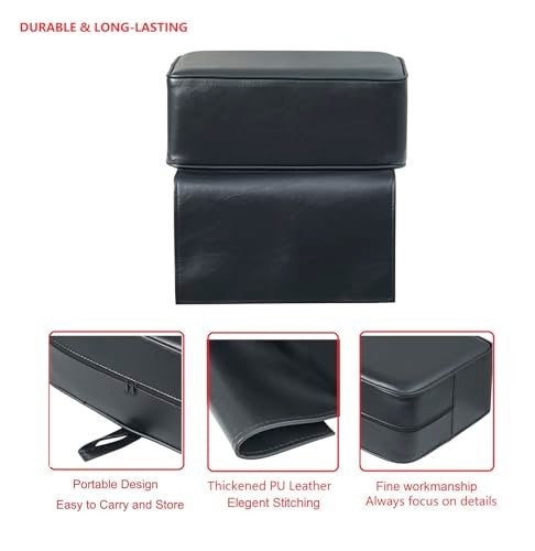 Kids Booster Seat Cushion for Barber Chairs - Adjustable Height, Waterproof, Portable