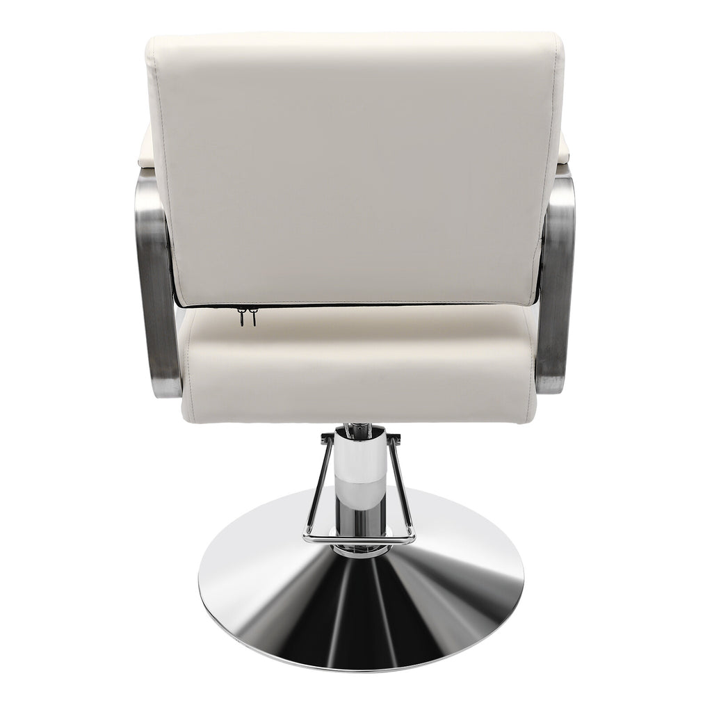 Heavy Duty Hydraulic Salon Chair with 360° Rotatable Seat - Adjustable & Sturdy