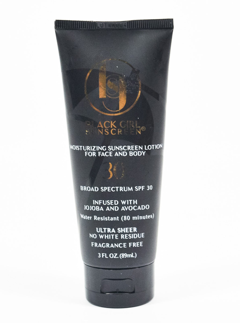 Black Girl Sunscreen SPF 30 Lotion - Fragrance-Free, Ultra Sheer, 3 fl oz