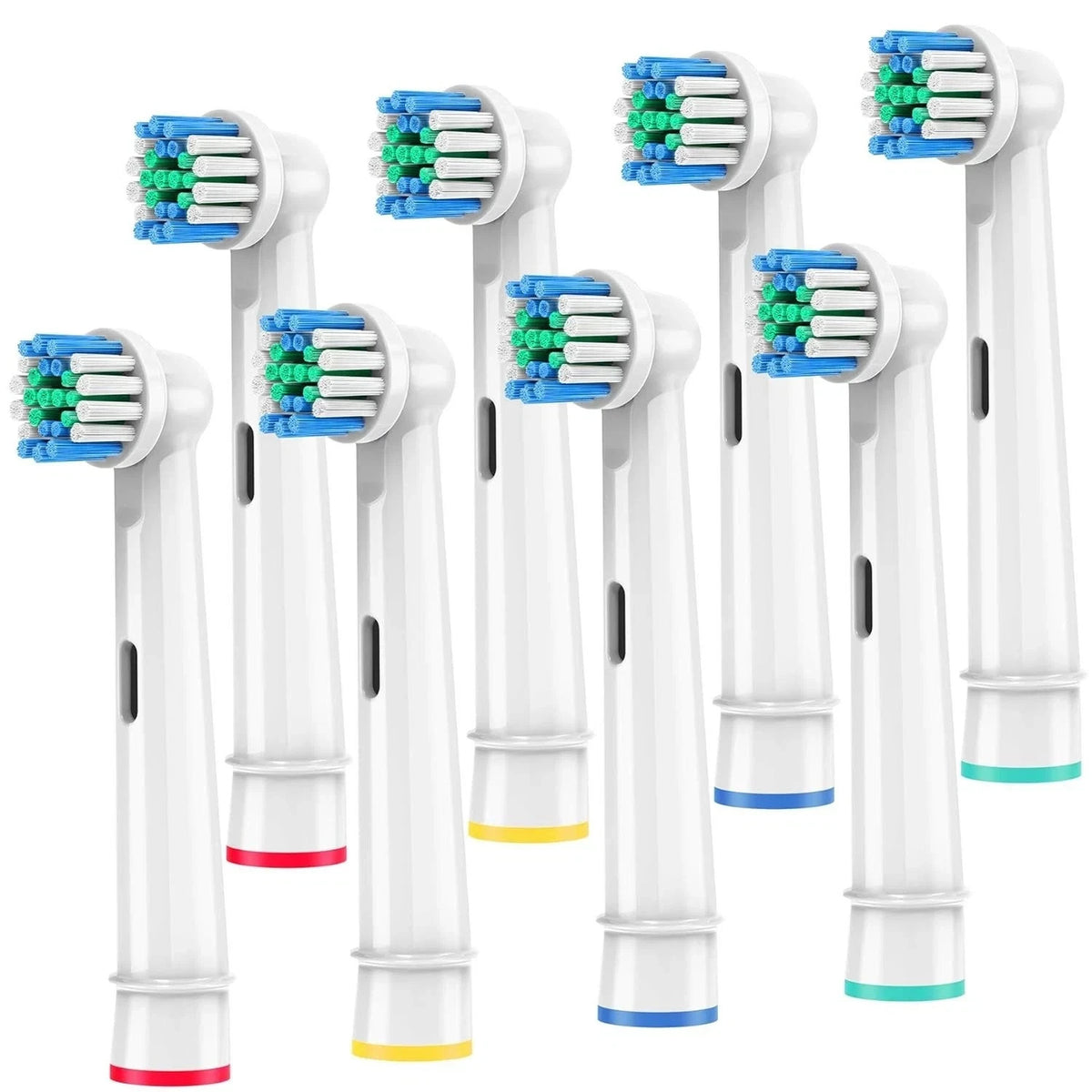 Oral-B iO Replacement Brush Heads 8 Pack - Soft Bristles for Oral Care