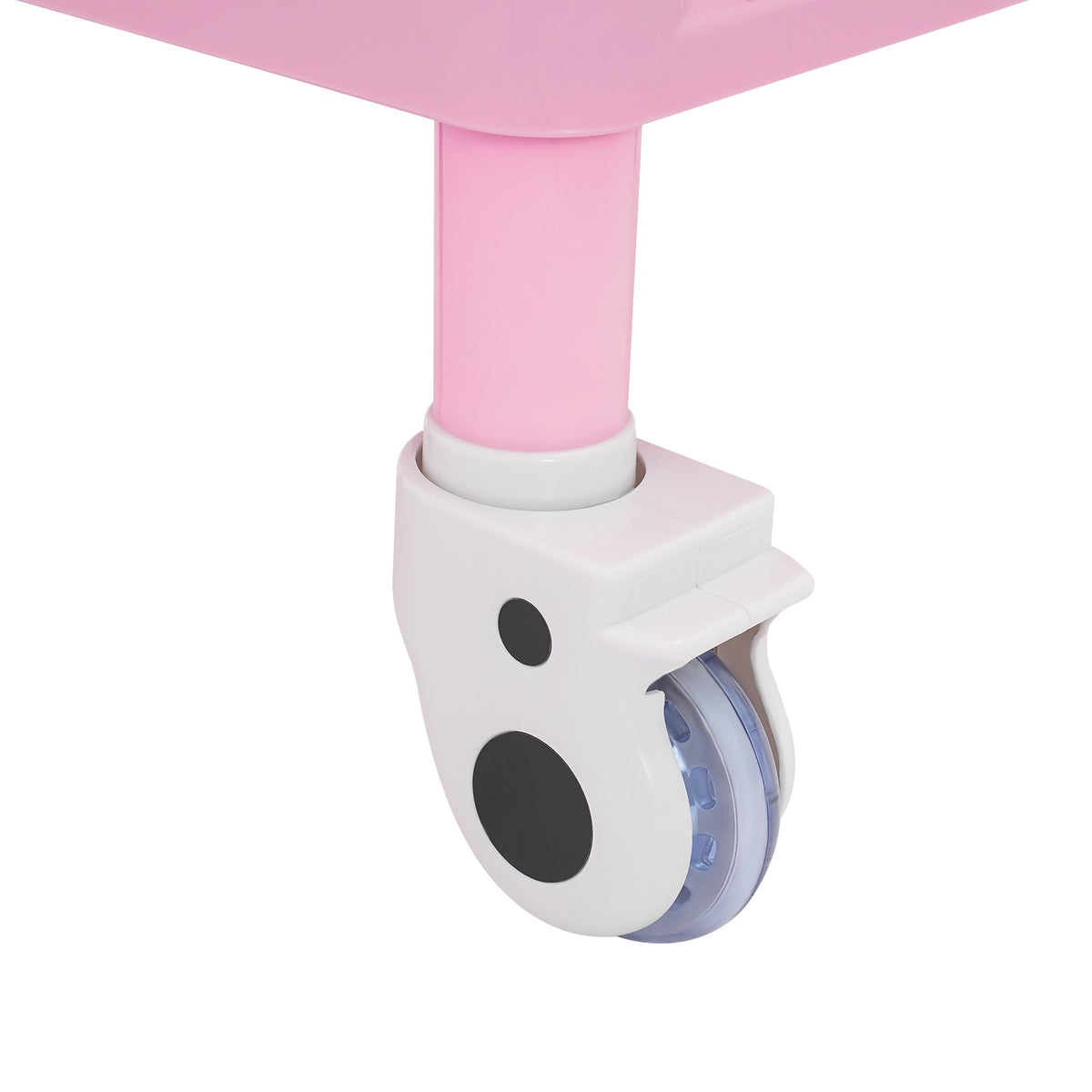 3-Tier Mobile Service Cart with Garbage Baskets - Salon & Medical Storage