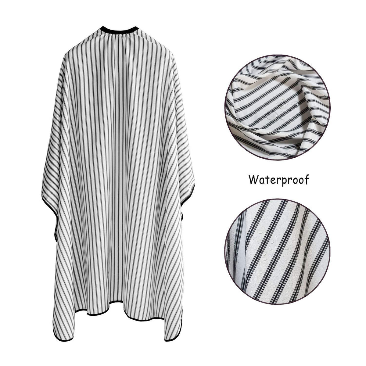 Professional Hairdressing Barber Cape and Gown - Waterproof, Anti-Static, Large Size