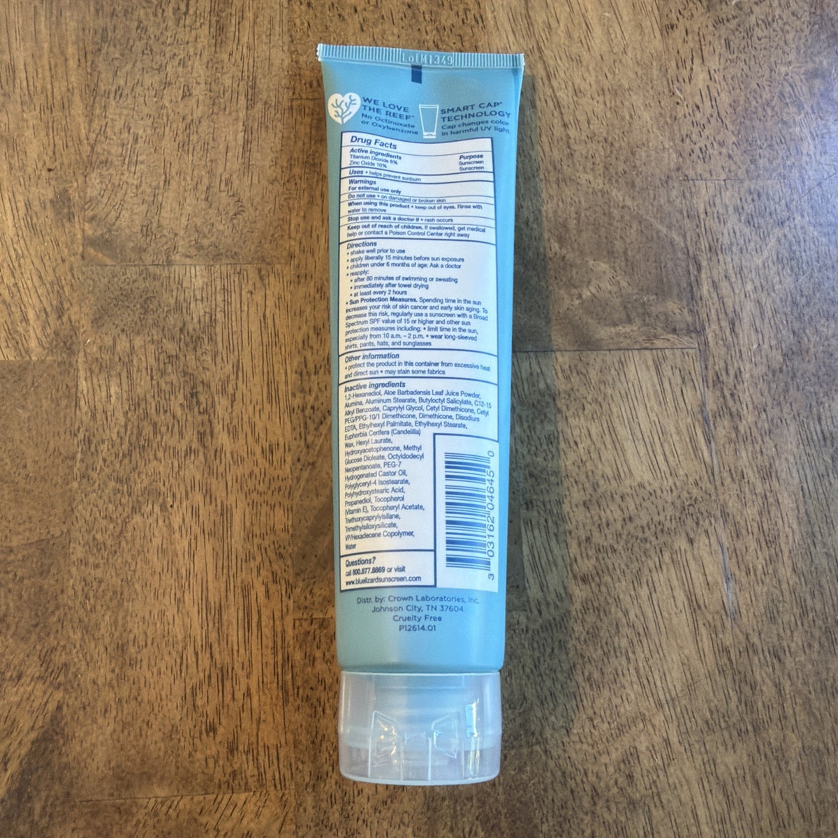 Sensitive Mineral Sunscreen SPF 50 - Blue Lizard 8oz - Sealed
