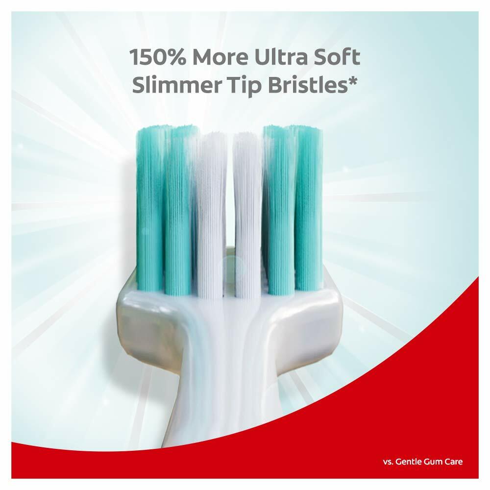 Gentle Enamel Soft Bristle Toothbrush Set for Sensitive Teeth - 4 Pcs
