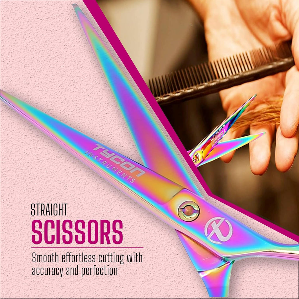 Professional 6-Inch Hair Cutting Scissors - Japanese Stainless Steel Razor Edge