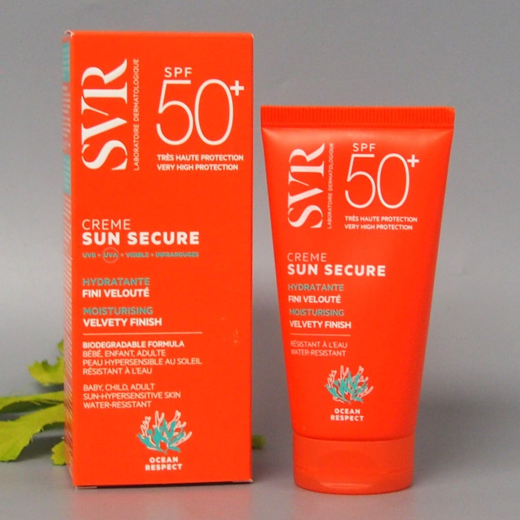 SPF 50+ Moisturizing Sunscreen Cream with Velvety Finish - 50ml