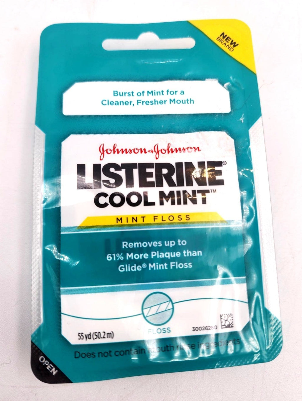 Dental Floss Pack of 2 - Cool Mint Flavored, Formerly REACH, Johnson & Johnson