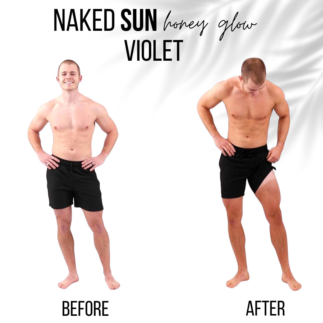 Honey Glow Spray Tanning Solution Set - Nourishing, Fast-Developing Dark & Medium Tans
