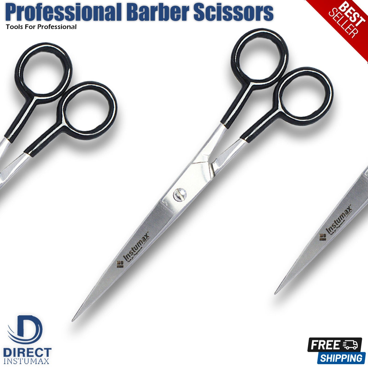Professional Hair Cutting Scissors Shears for Barbers and Stylists